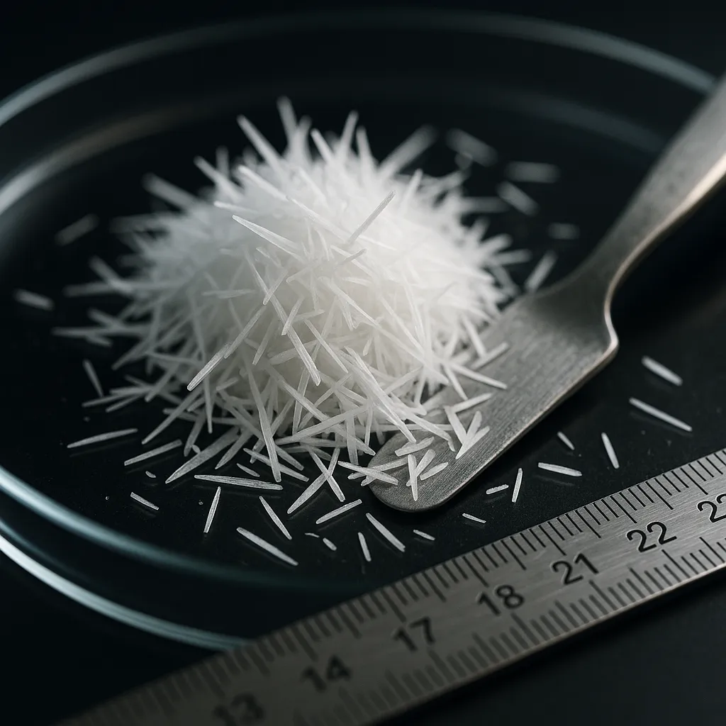 The crystals’ needle-like structure visually confirms the high density and energy potential emphasized in “What is RDX?”. Lab-scale analyses like this optimize the crystal size distribution that determines detonation velocity